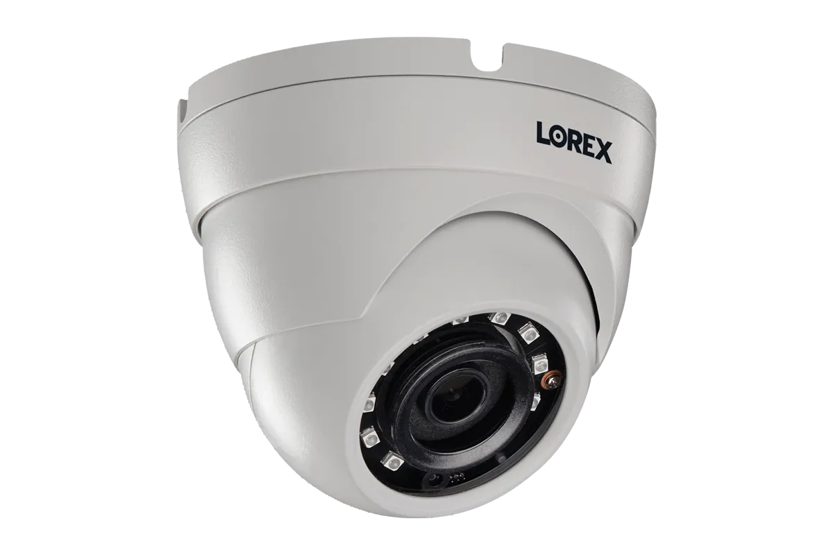 16-Channel Security System with Fourteen 1080p HD Dome Cameras, Advanced Motion Detection and Smart Home Voice Control