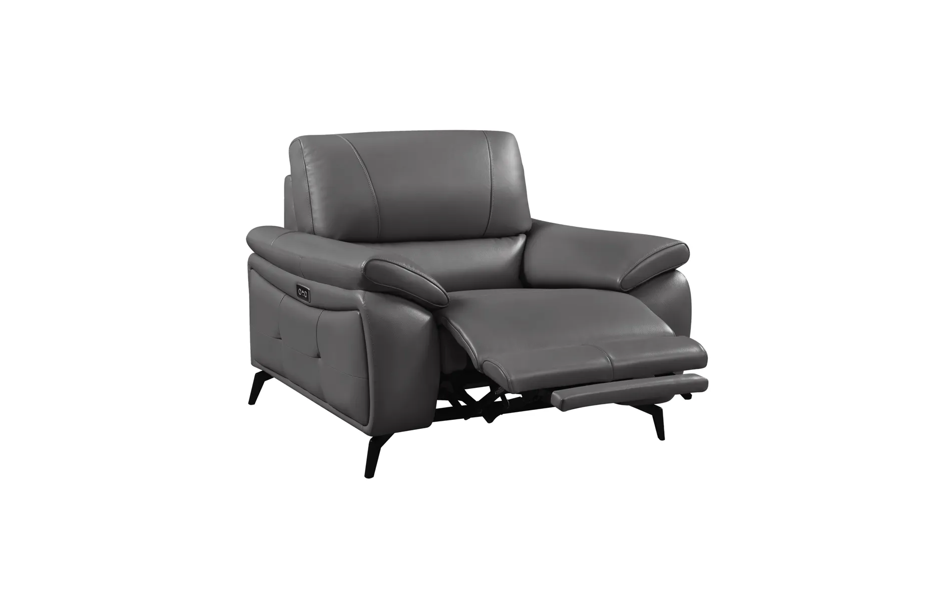 2934 Dark Grey W/ Electric Recliners Set