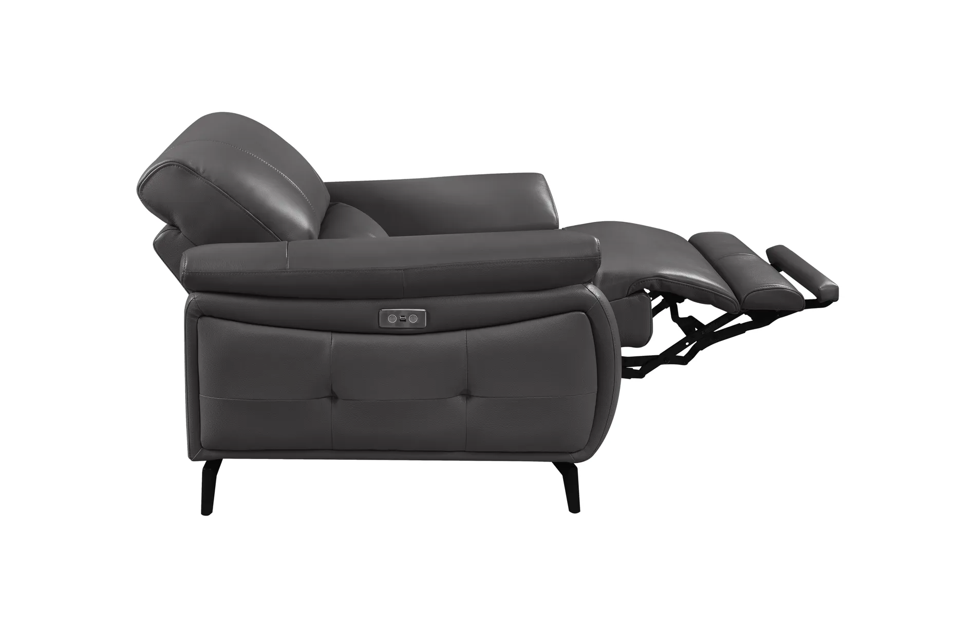 2934 Dark Grey W/ Electric Recliners Set