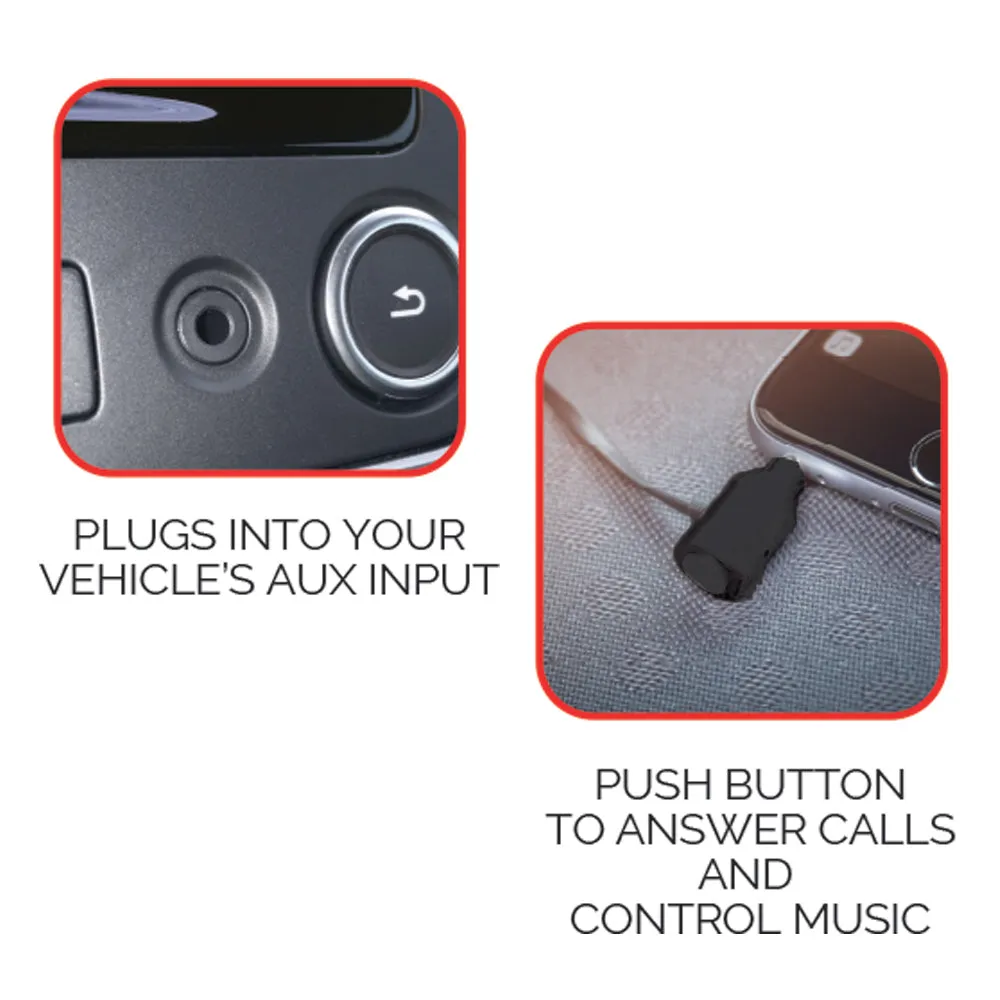 3.5mm to 3.5mm Hands-free Calling & Music Streaming Vehicle Cable