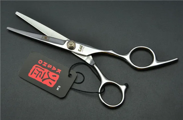 6.0 inch 17.5cm KASHO Professional Human Hair Scissors Hairdressing Cutting Shears Thinning Scissors Hair Styling Tools H1001