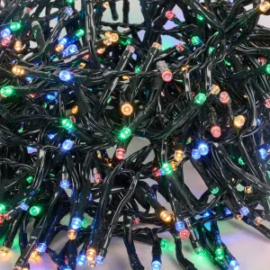 720 LED Cluster Lights - Multi Colour - 10M