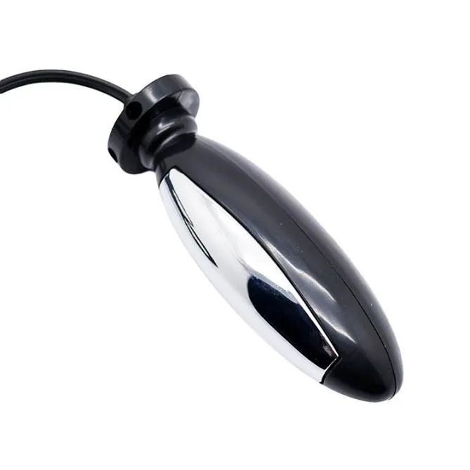 8914AX      Electro-Sex Pleasure Probe Plug with Hand Massager