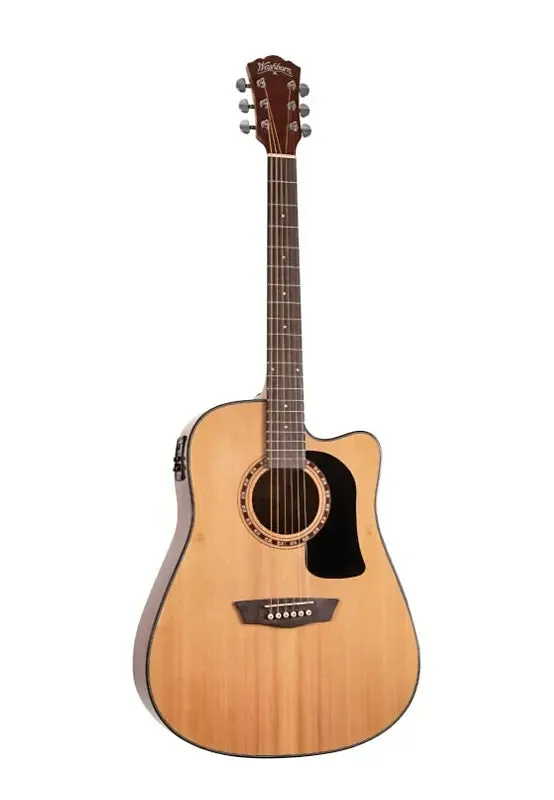 Acoustic guitar Washburn AD5CEPACK-A Apprentice Dreadnought Acoustic Electric Guitar Pack