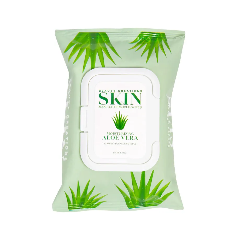 ALOE VERA MOISTURIZING MAKEUP REMOVER WIPES (6 units)