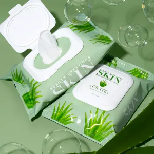 ALOE VERA MOISTURIZING MAKEUP REMOVER WIPES (6 units)