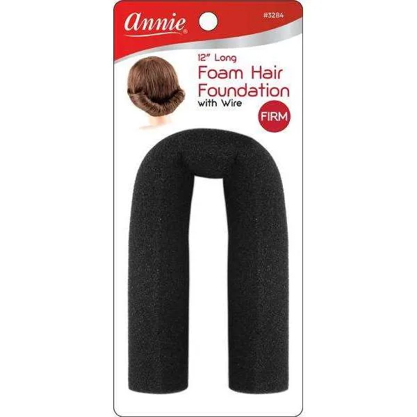 Annie Wired Foam Hair Bun 12"