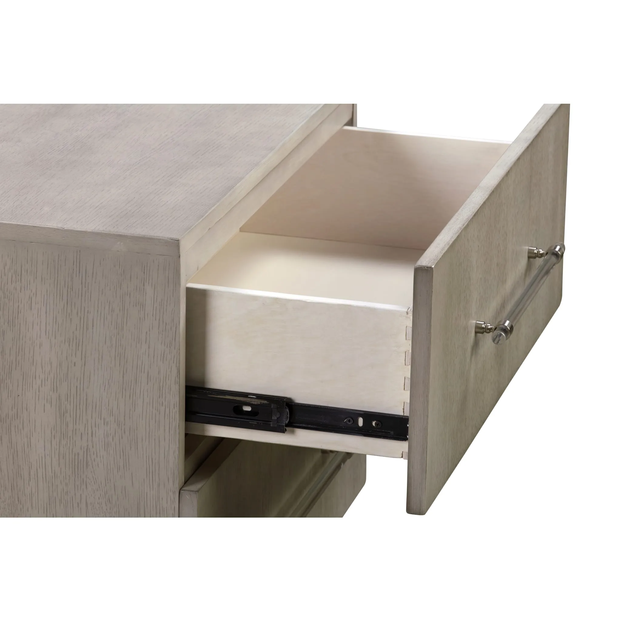 Argento Nightstand in Misty Grey