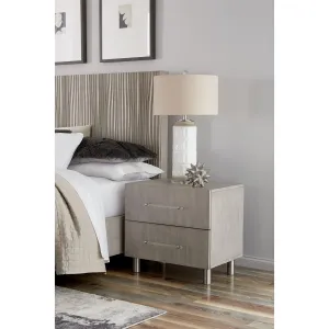 Argento Nightstand in Misty Grey