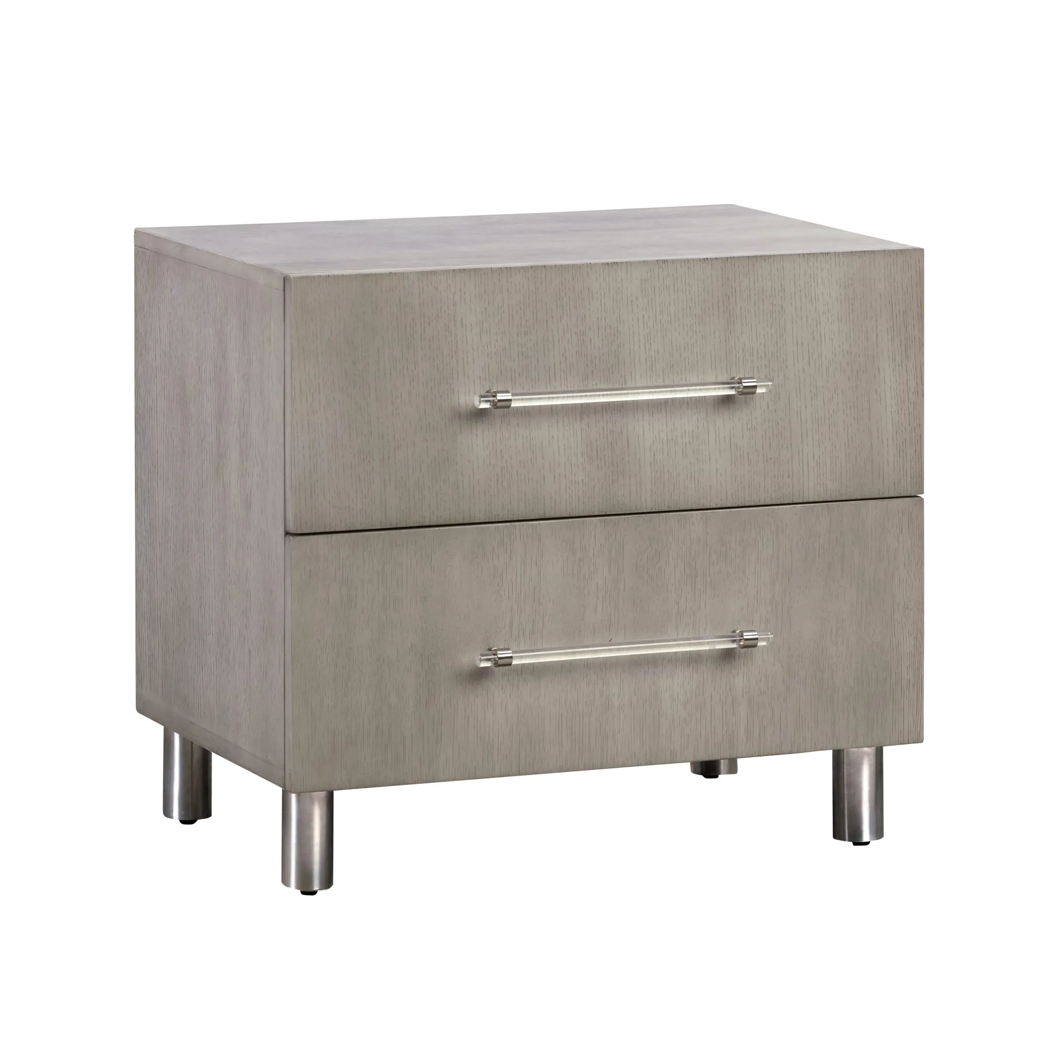 Argento Nightstand in Misty Grey