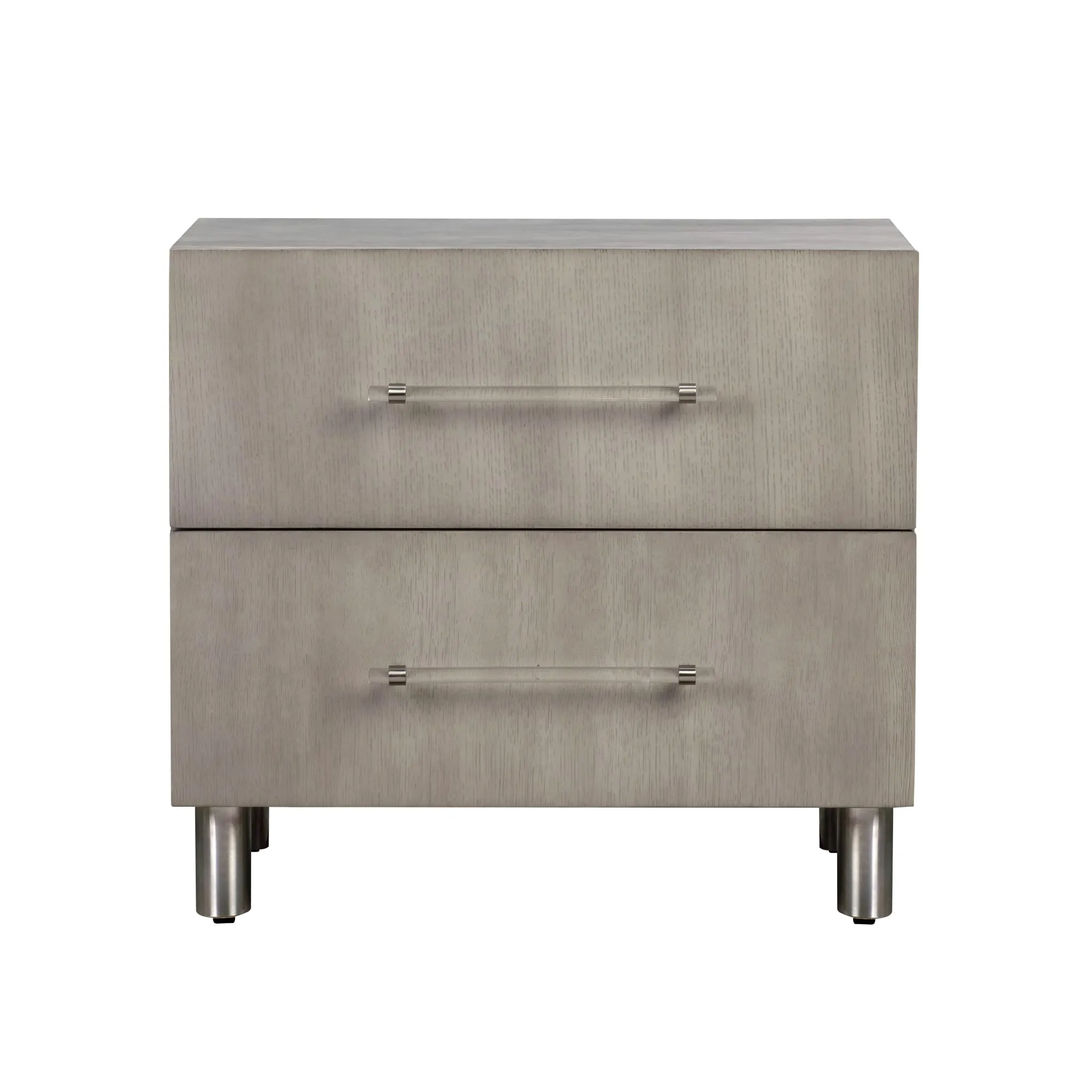 Argento Nightstand in Misty Grey