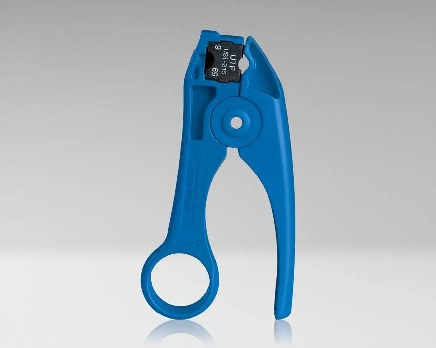 Cable Stripping Tool for RG59, RG6 Cables and CAT/TP Twisted Pair Cables