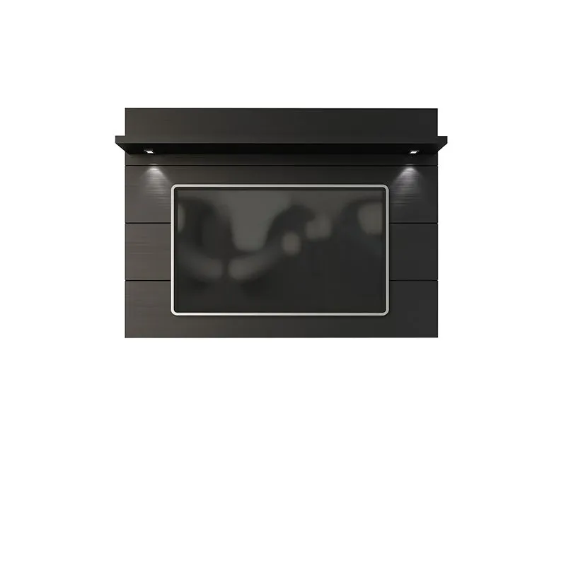 Cabrini Floating Wall TV Panel 1.8 in Black Matte