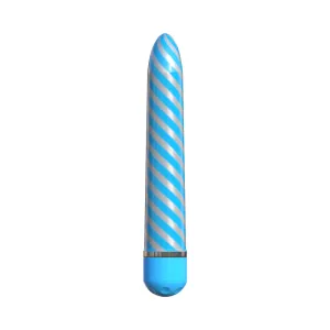 Classix Sweet Swirl Vibrator - Blue