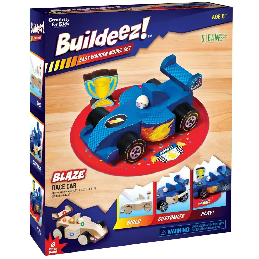 Creativity for Kids Buildeez! Model Kit - Blaze Race Car