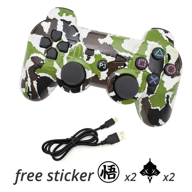 DATA FROG For Sony Playstation3 For PS3 Controller Wireless Bluetooth Gamepad Joystick For Mando PS3/ PC Gamepads Controle