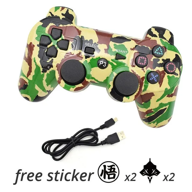 DATA FROG For Sony Playstation3 For PS3 Controller Wireless Bluetooth Gamepad Joystick For Mando PS3/ PC Gamepads Controle