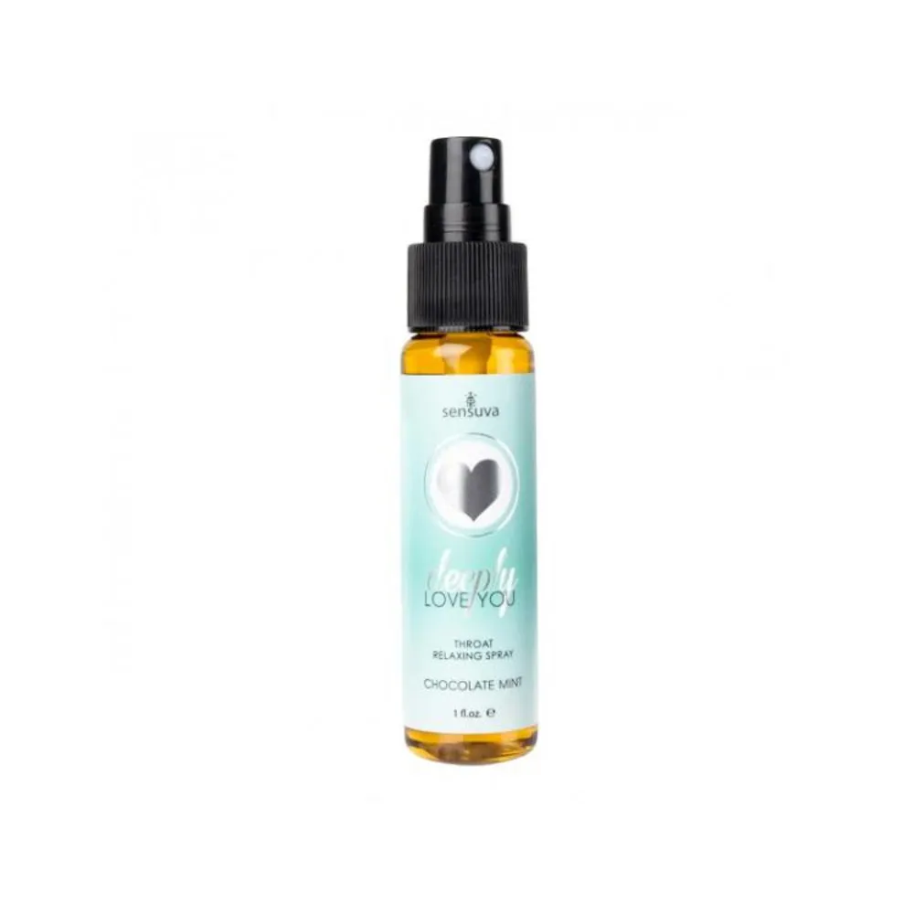 Deeply Love You Throat Relaxing Spray Chocolate Mint 1oz