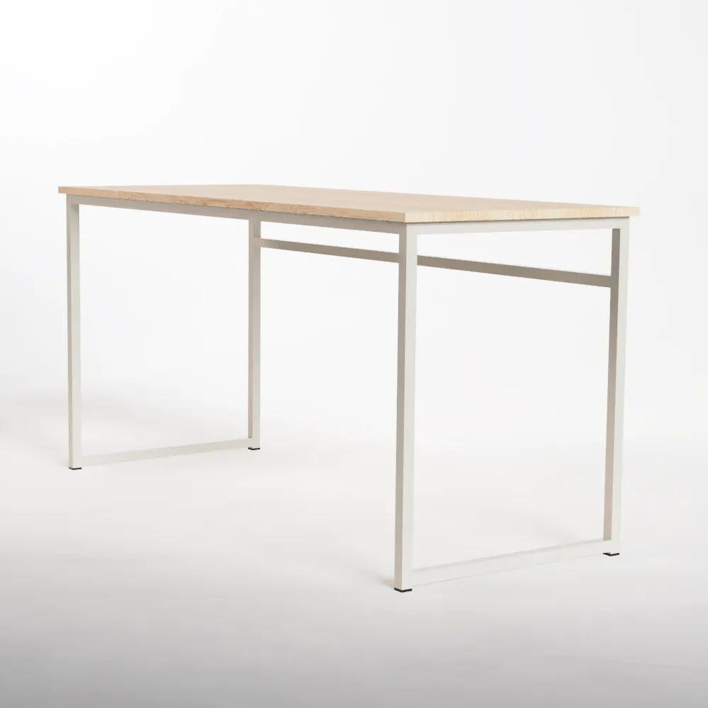 Desk Nº 2 - Powder Coated / Solid Oak