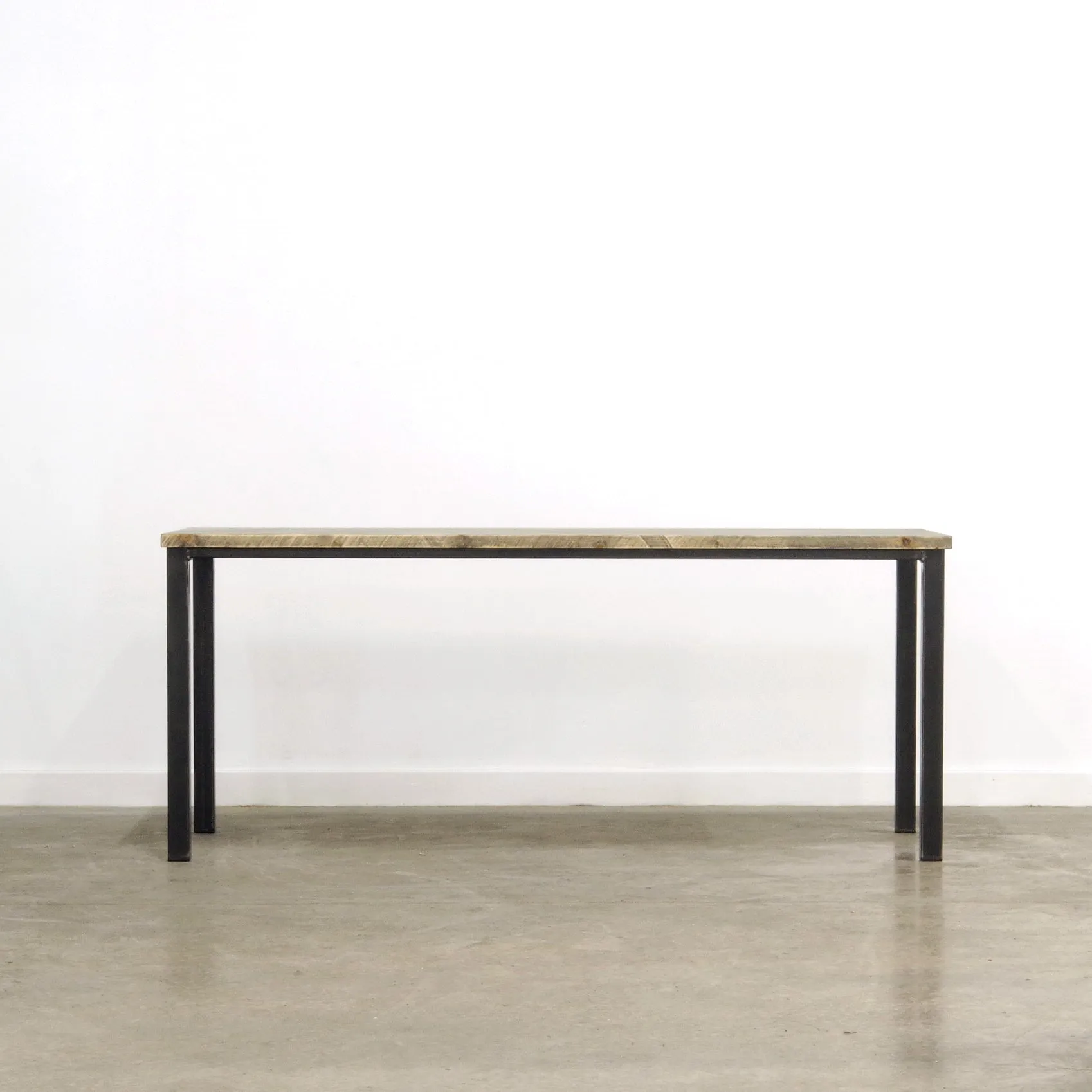 Dining Table Nº 0 - Gun Metal / Pine