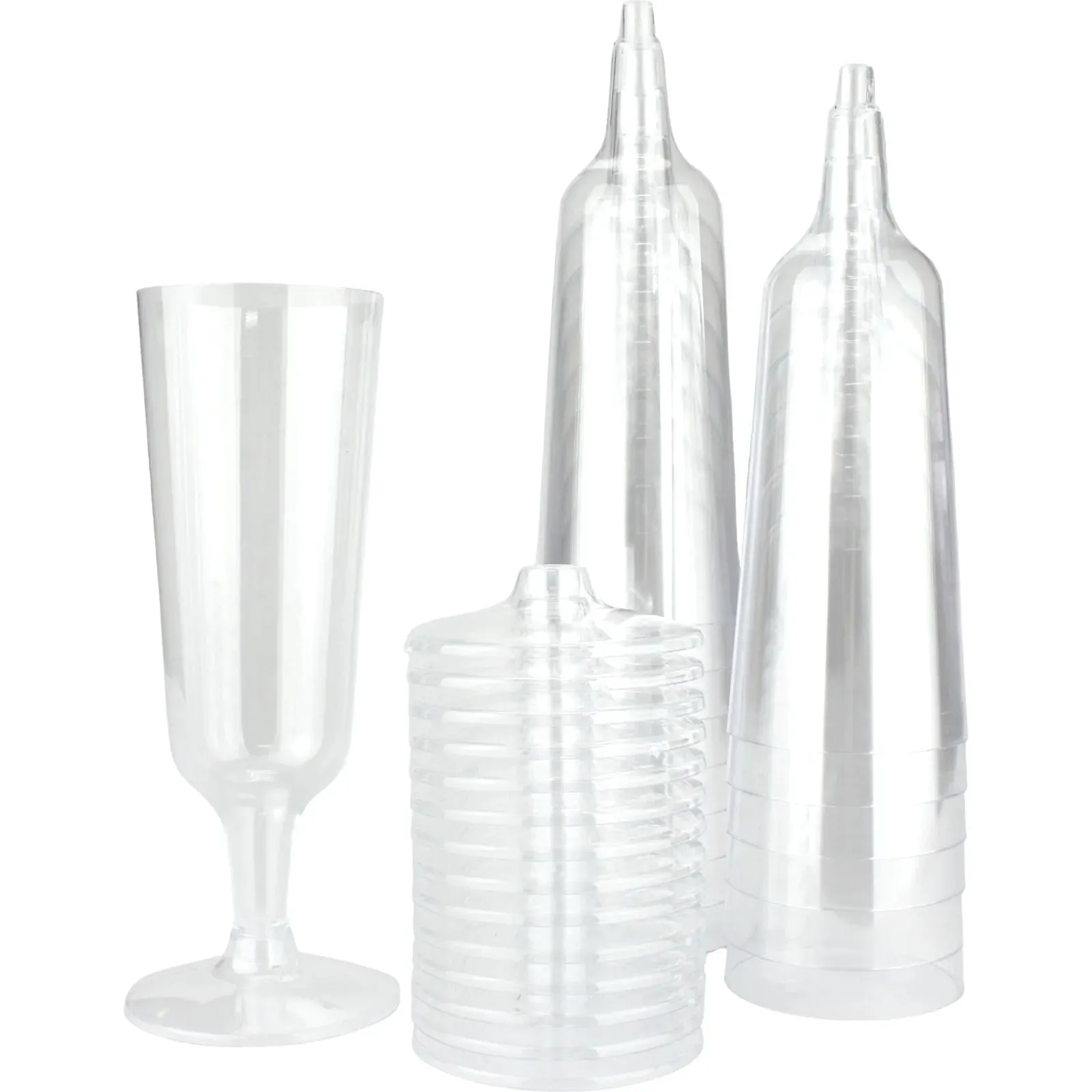 Disposable Champagne Glasses