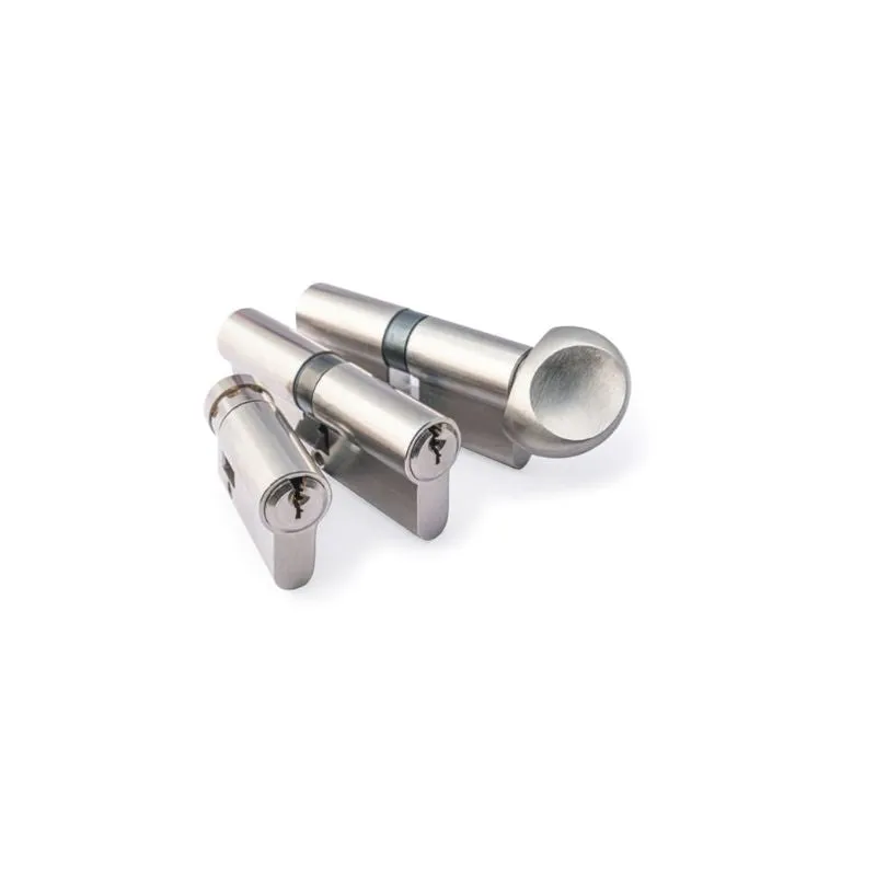 EuroArt 6 Pin 90mm Key & Turn Cylinder w/3 Keys