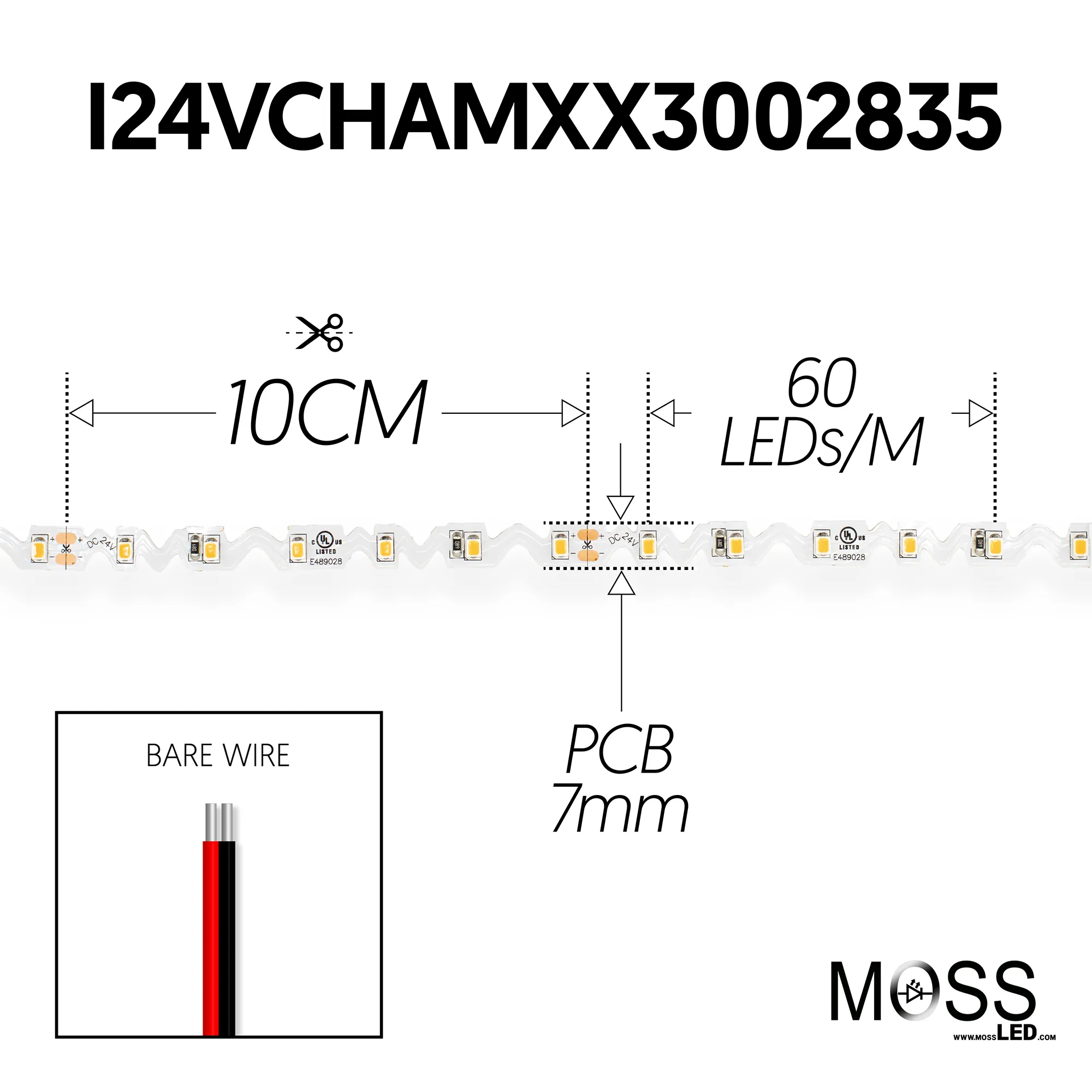 FlexLED Chameleon 24V (Fully Bendable)