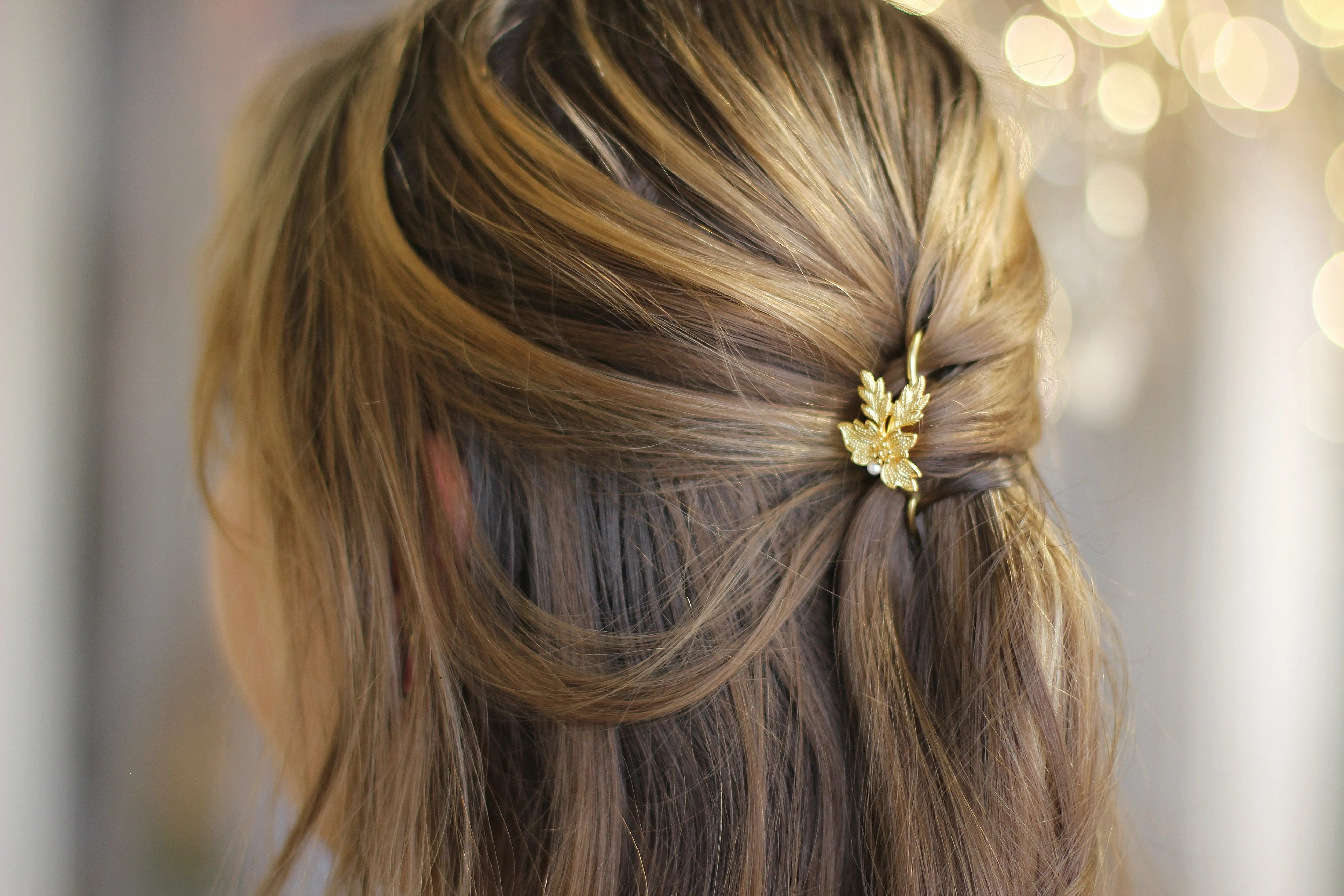 Flower Clump Hair Prong