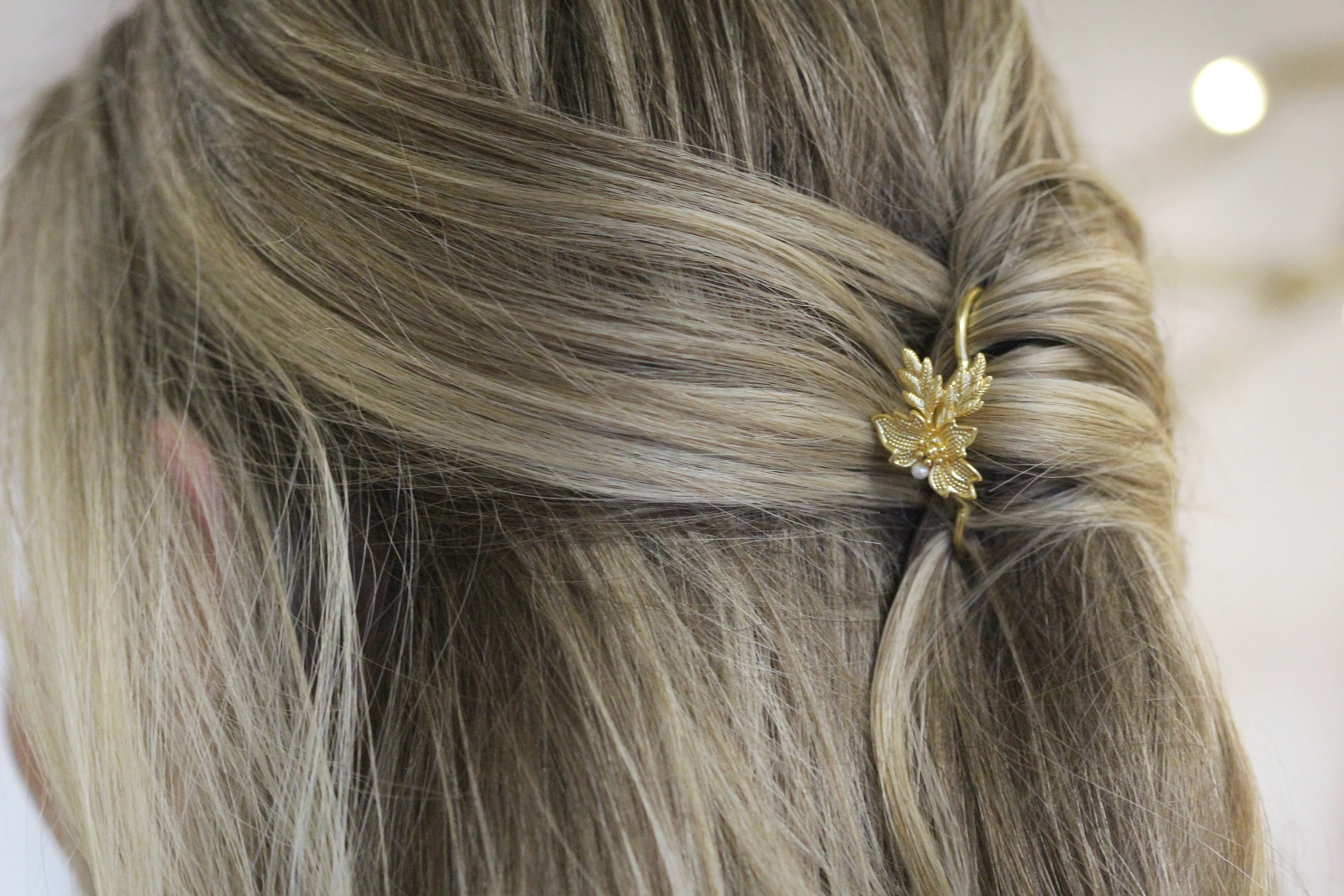 Flower Clump Hair Prong