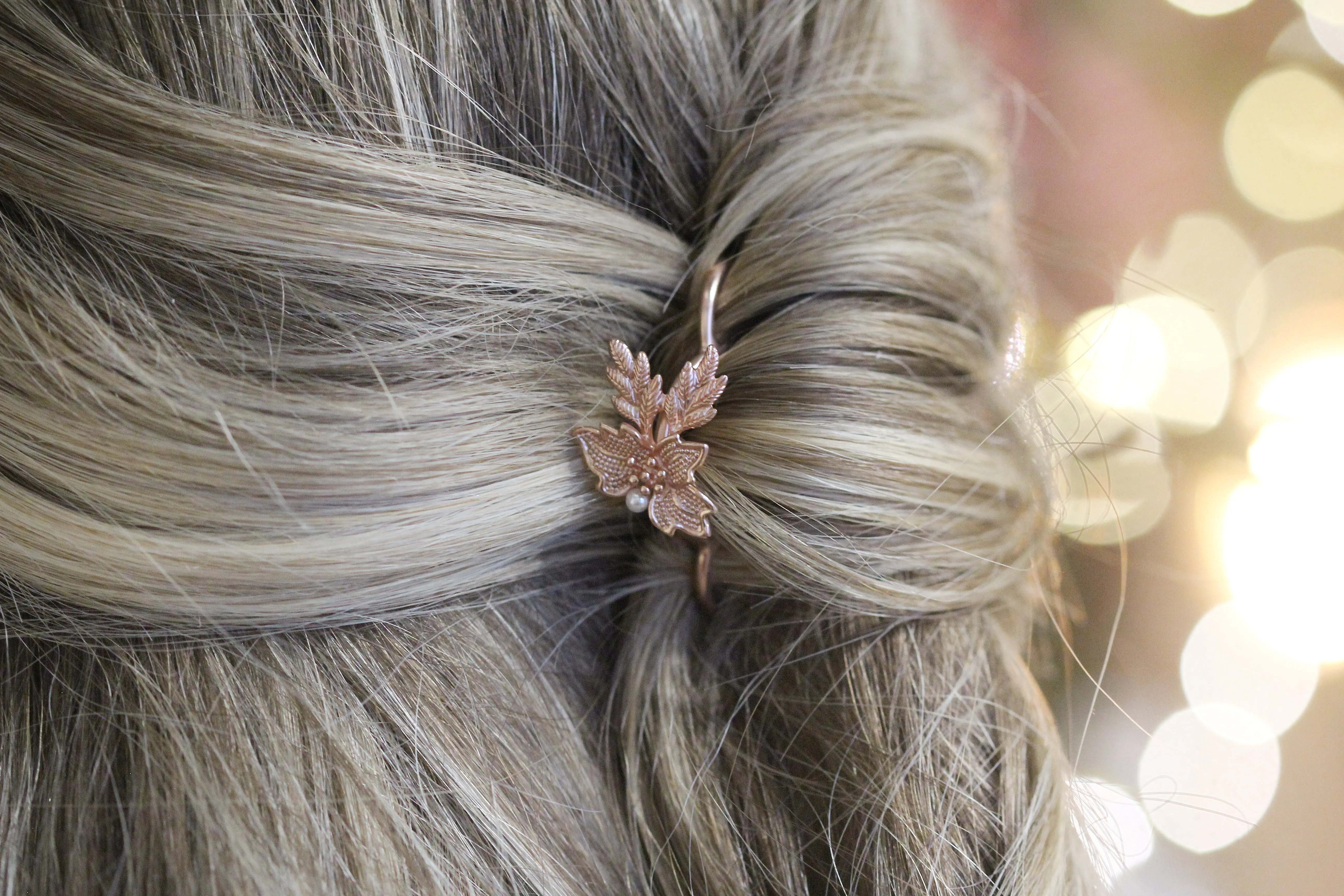 Flower Clump Hair Prong