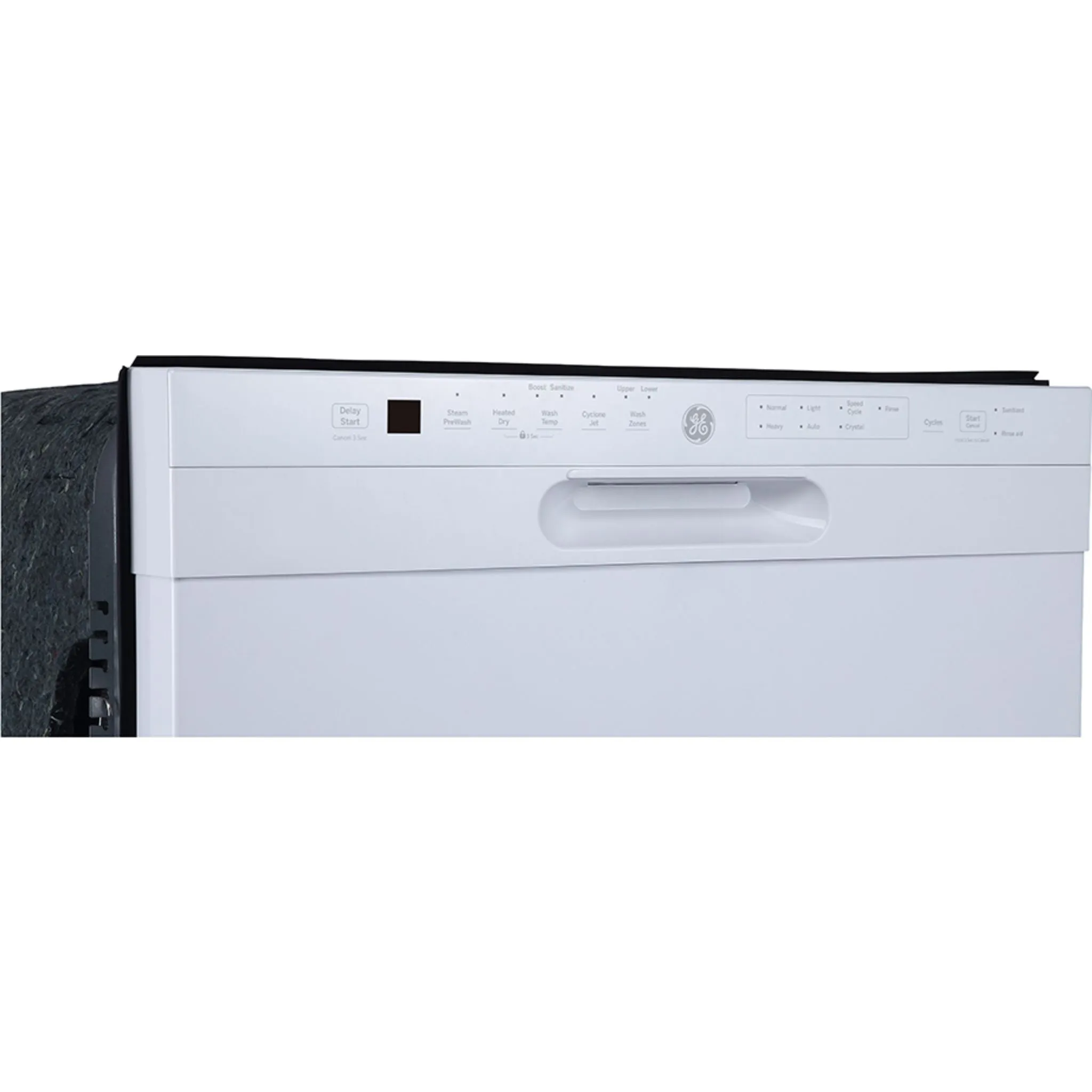 GE 24" Built-In Front Control Dishwasher with Stainless Steel Tall Tub White - GBF655SGPWW