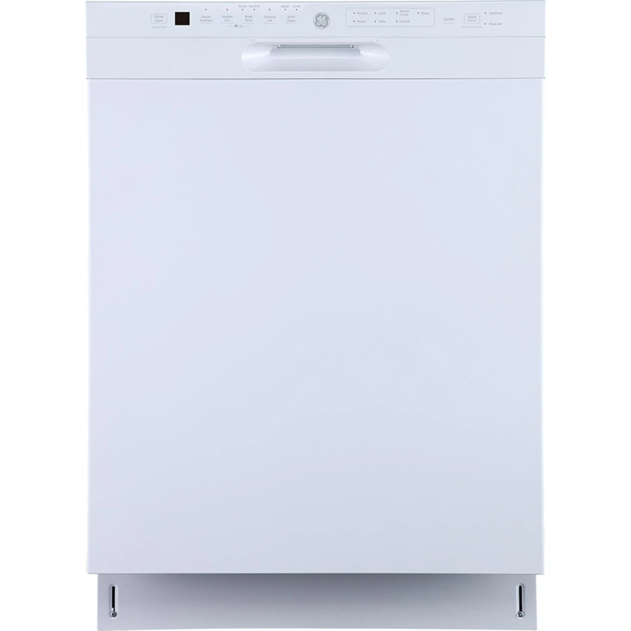 GE 24" Built-In Front Control Dishwasher with Stainless Steel Tall Tub White - GBF655SGPWW