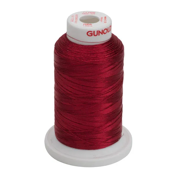 Gunold Embroidery Thread - METY 5/2 - 1000m - 7055 - Cranberry