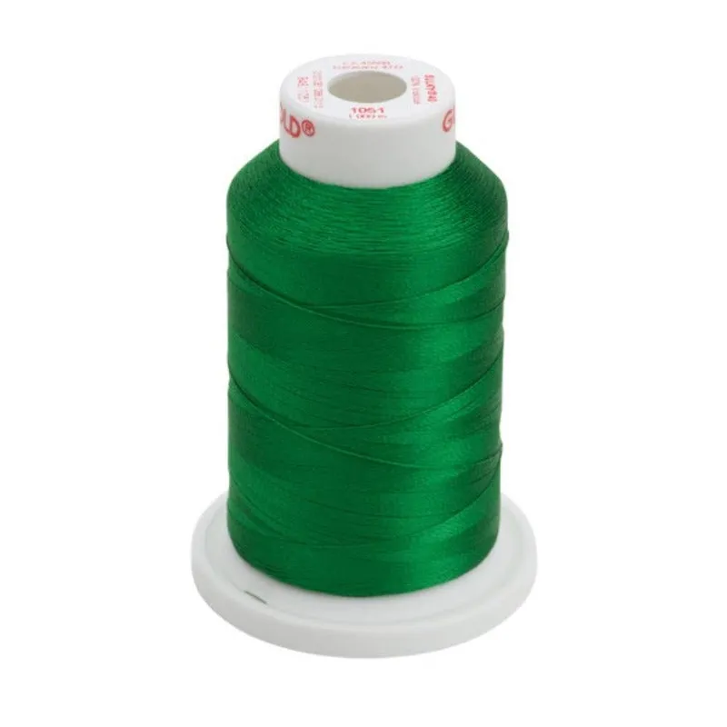 Gunold Embroidery Thread - SULKY 40 - 1000m - 1051 - Christmas Green