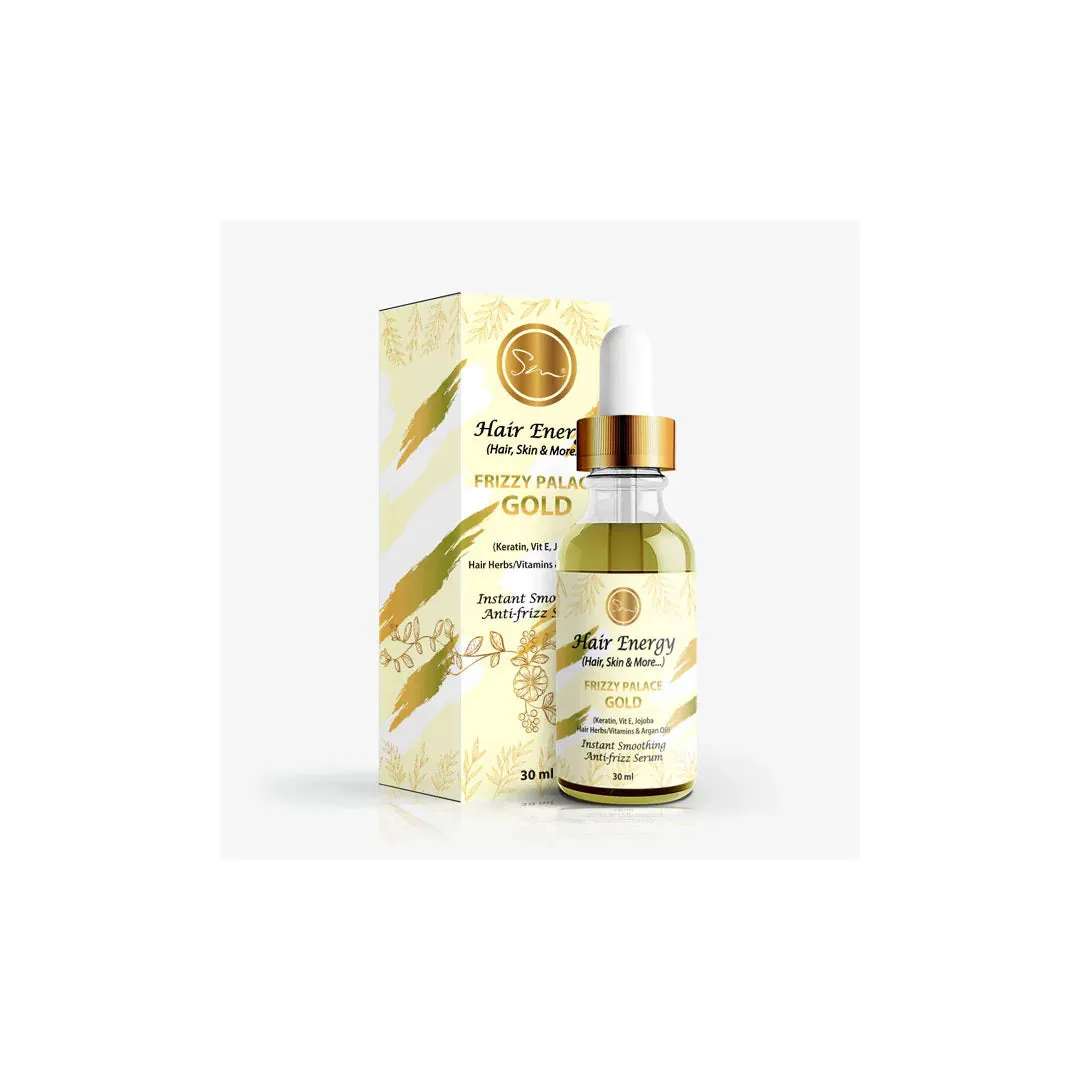 Hair Energy Frizzy Palace gold Hair Serum 30ml