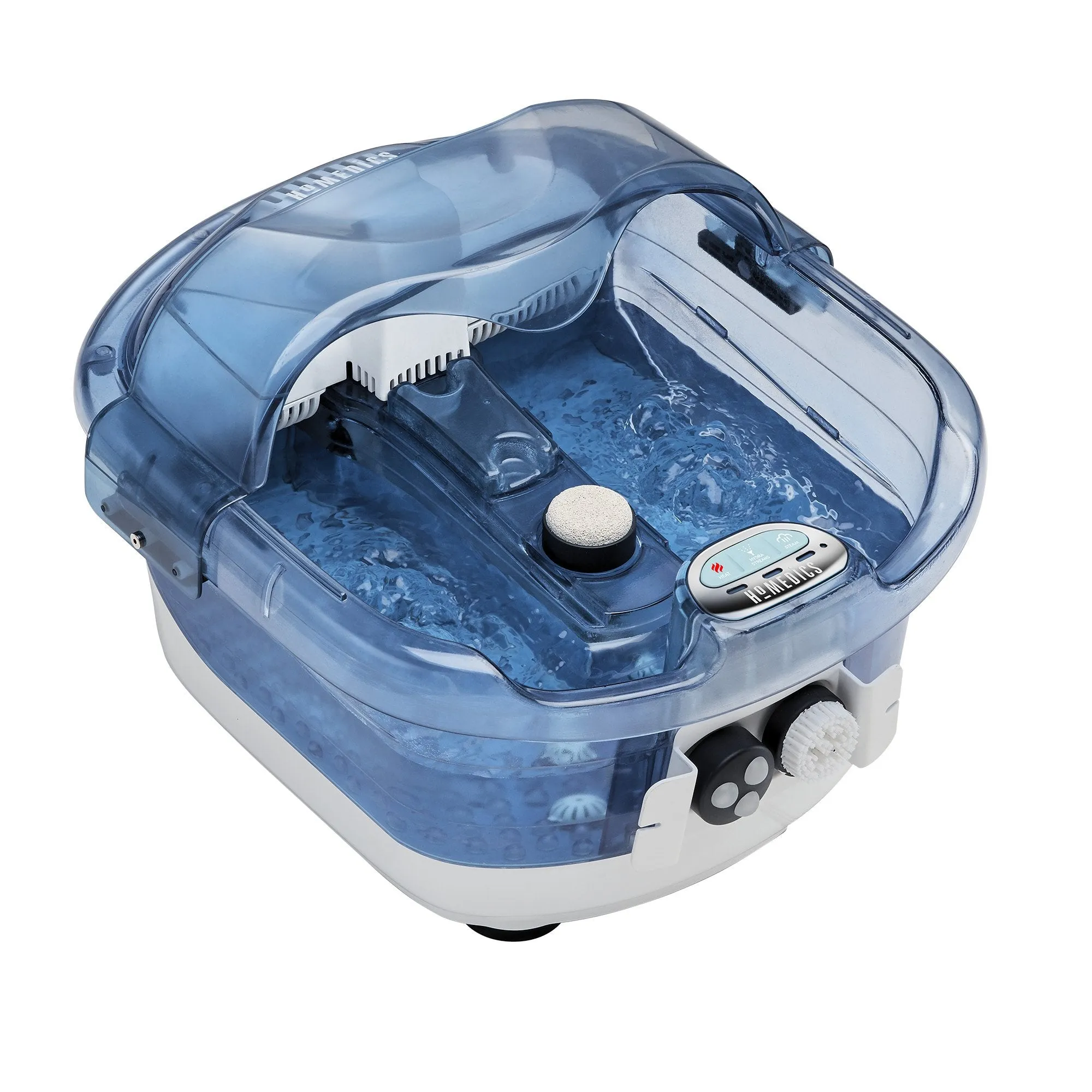 HoMedics 2-in1 Sauna & Footbath with Heat Boost Power