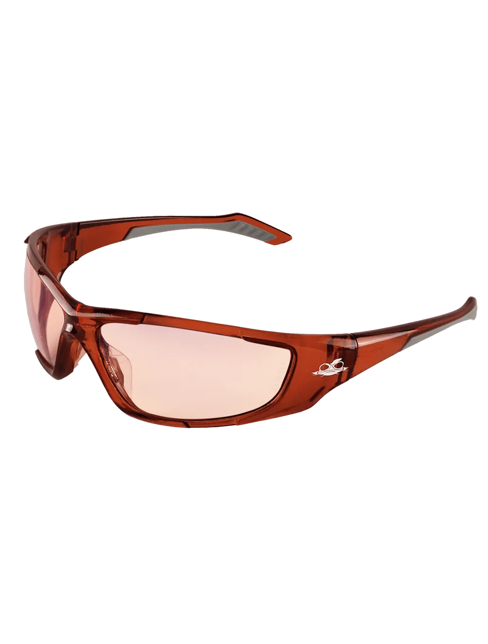 Javelin™ Indoor/Outdoor Copper Lens, Crystal Brown Frame Safety Glasses - BH12714