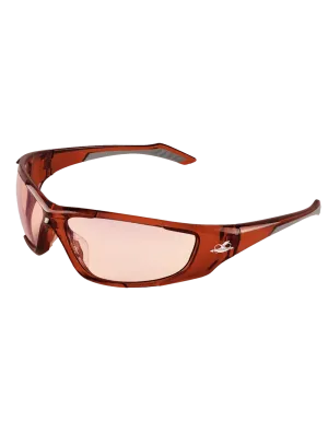 Javelin™ Indoor/Outdoor Copper Lens, Crystal Brown Frame Safety Glasses - BH12714