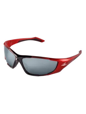 Javelin™ Silver Mirror Lens, Black to Orange Frame Safety Glasses - LIMITED STOCK - BH12137