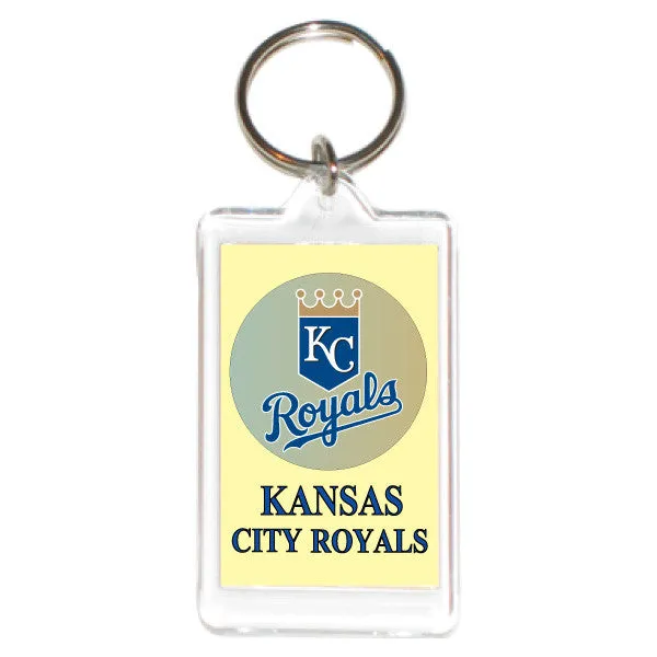 Kansas City Royals MLB 3 in 1 Acrylic KeyChain KeyRing Holder