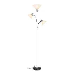 Lepower-tec Sky Dome Tree Torchiere Floor Lamp with Reading Lamps