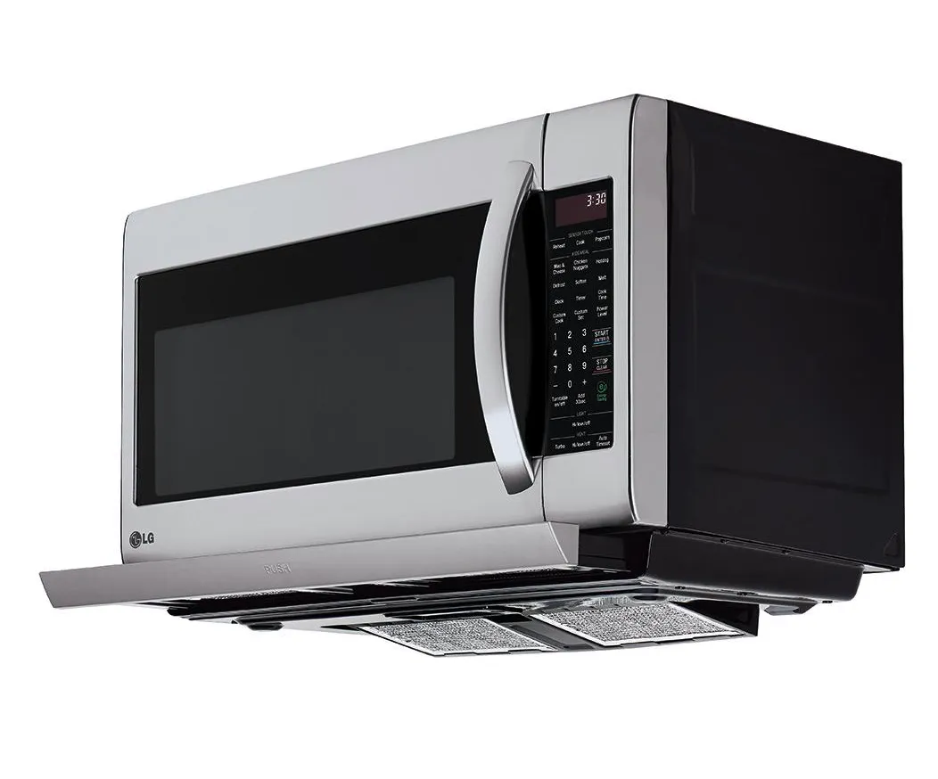 LG 2.2 cu. ft. Over the Range Microwave in Stainless Steel with Extenda Vent and EasyClean