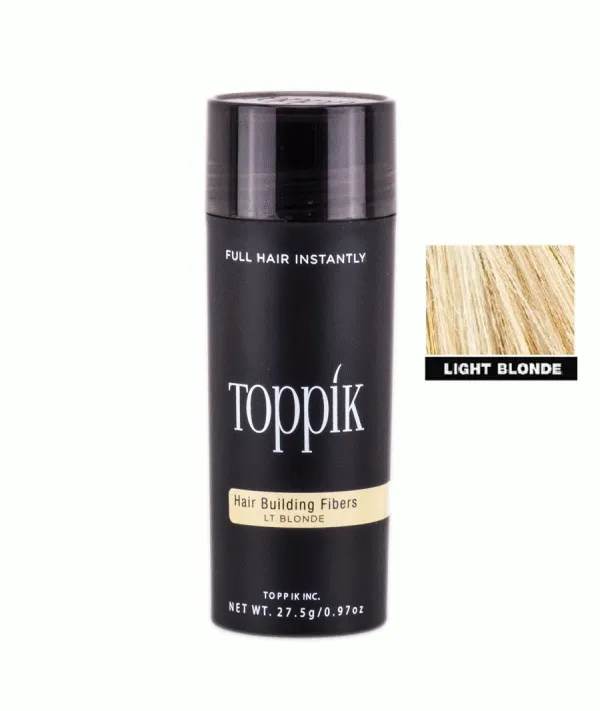 Lite Blonde Toppik Hair Building Fibers ~ 27.5g