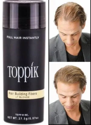 Lite Blonde Toppik Hair Building Fibers ~ 27.5g