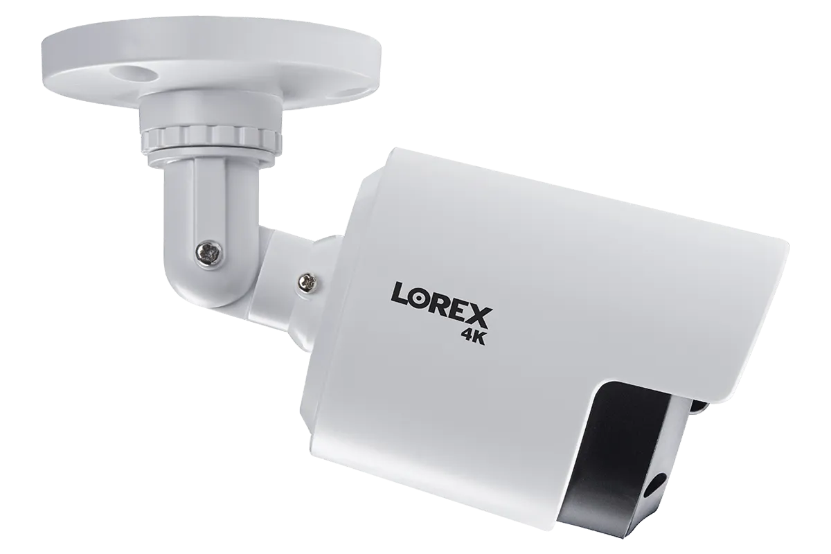 Lorex 8-Channel 4K Security System with 8 Outdoor Cameras Featuring Smart Motion Detection and Color Night Vision