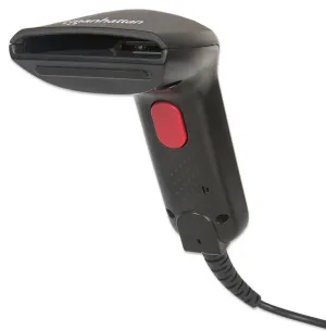 Manhattan Contact Ccd Handheld Barcode Scanner, Usb, 60Mm Scan Width, Cable 152Cm, Max Ambient Light 5,000 Lux (Sunlight