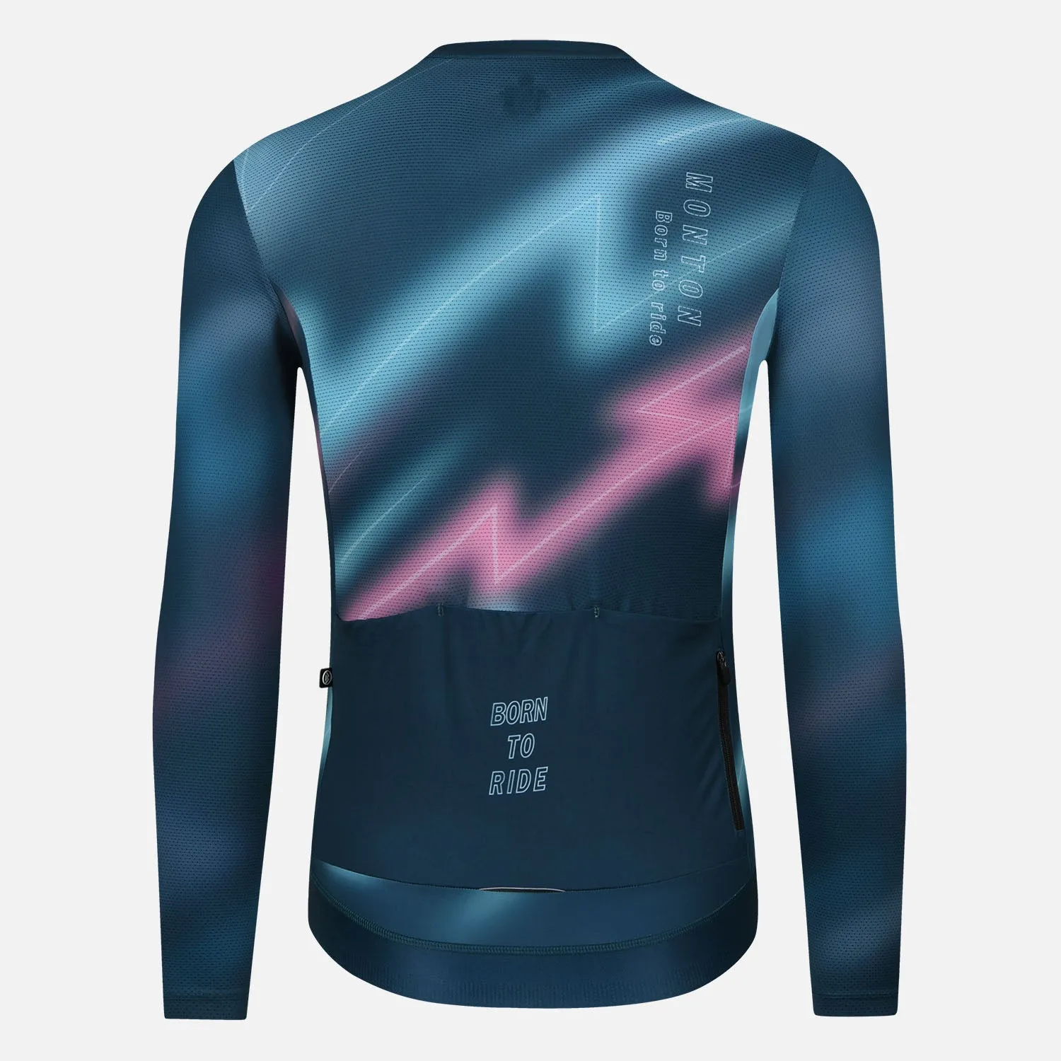 Monton Urban  Cycling Long Sleeve Jersey Mens Lightning