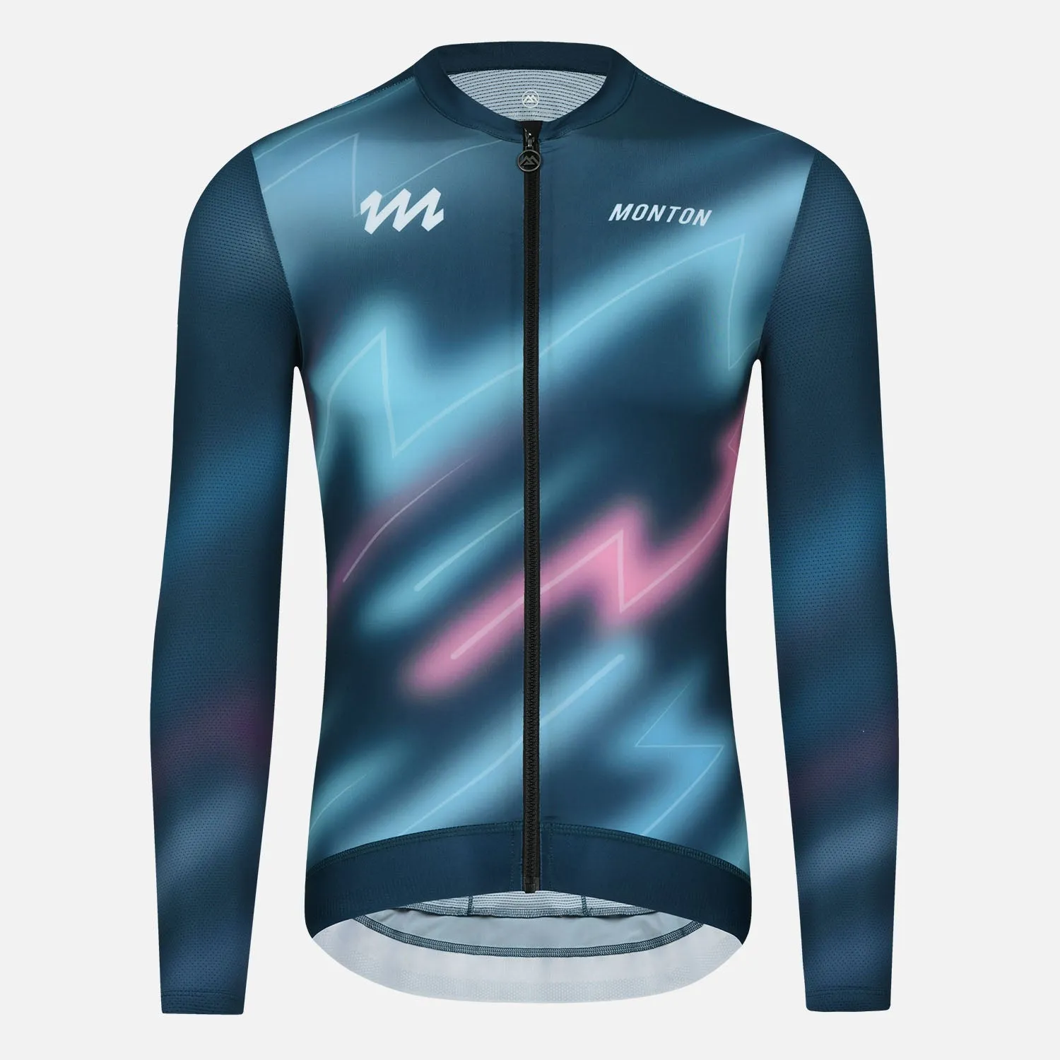 Monton Urban  Cycling Long Sleeve Jersey Mens Lightning