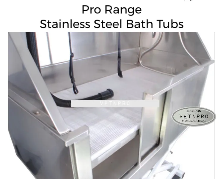 NEW! COLOURS STAINLESS STEEL Electric Lift pro range Bath Tub Medium 130cm custom SS tubs in your favourite colour