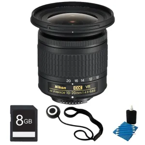 Nikon AF-P DX NIKKOR 10-20mm f/4.5-5.6G VR Lens Basic Bundle